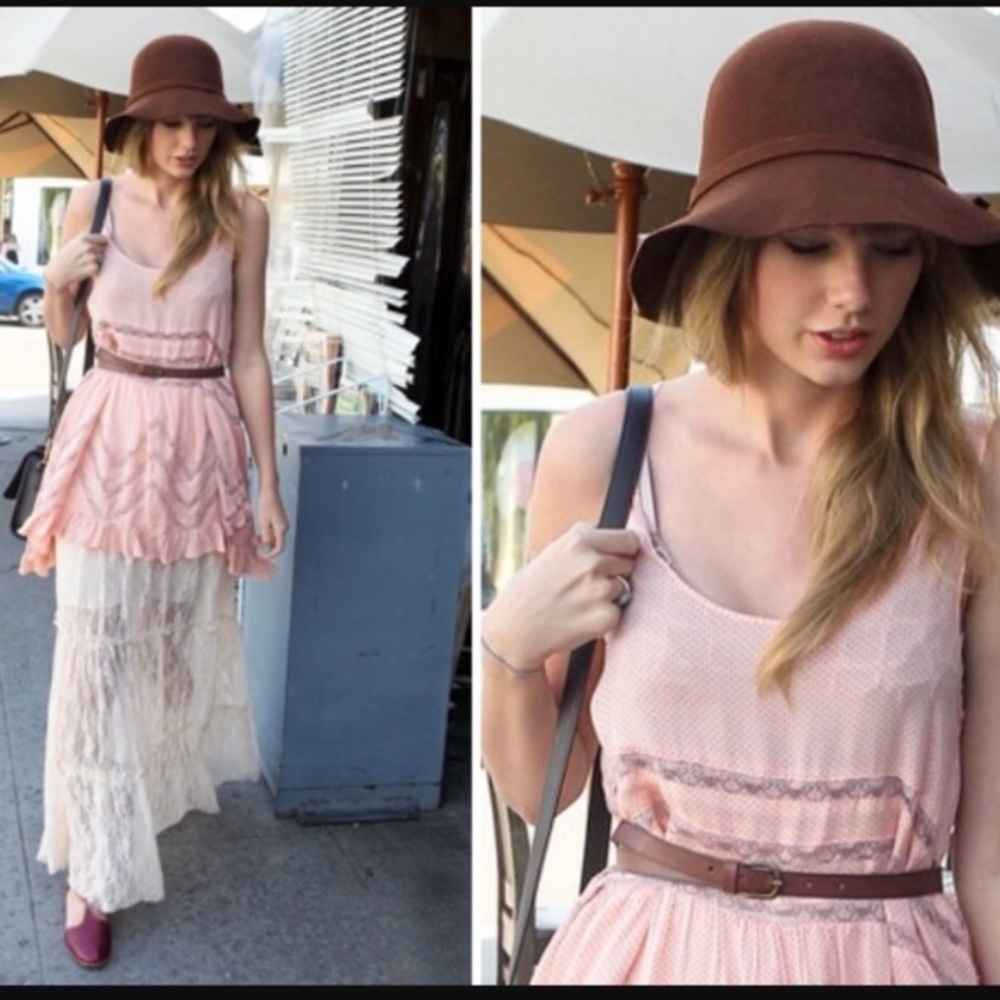 Free People *Lavender Viole Trapeze Slip Dress